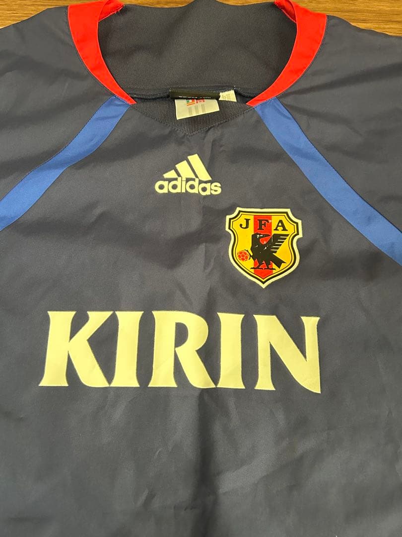 adidas KIRIN ピステ 半袖 ネイビー