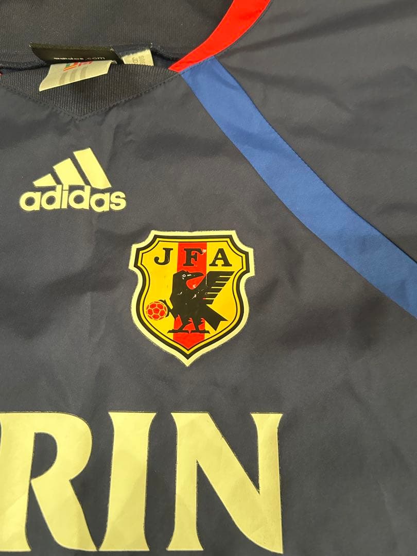 adidas KIRIN ピステ 半袖 ネイビー