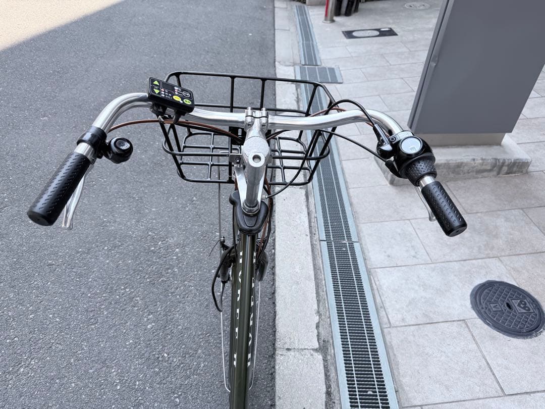 HYDEE II ブリヂストン 電動アシスト自転車 オリーブグリーン