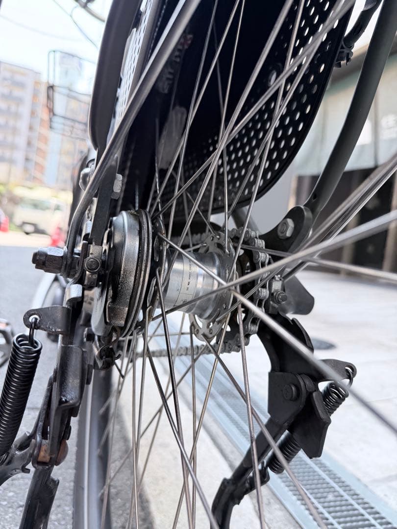 HYDEE II ブリヂストン 電動アシスト自転車 オリーブグリーン