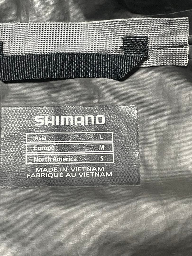 シマノ レインジャケット　サイズL