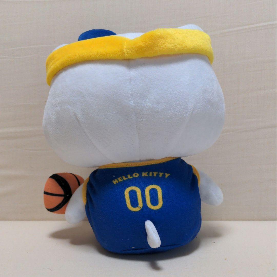ハローキティ　NBA　ゴールデンステート　ウォリアーズ　コラボ　ぬいぐるみ