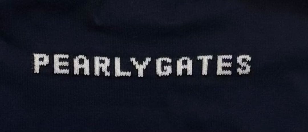 PEARLY GATES ネイビー ハイネックセーター