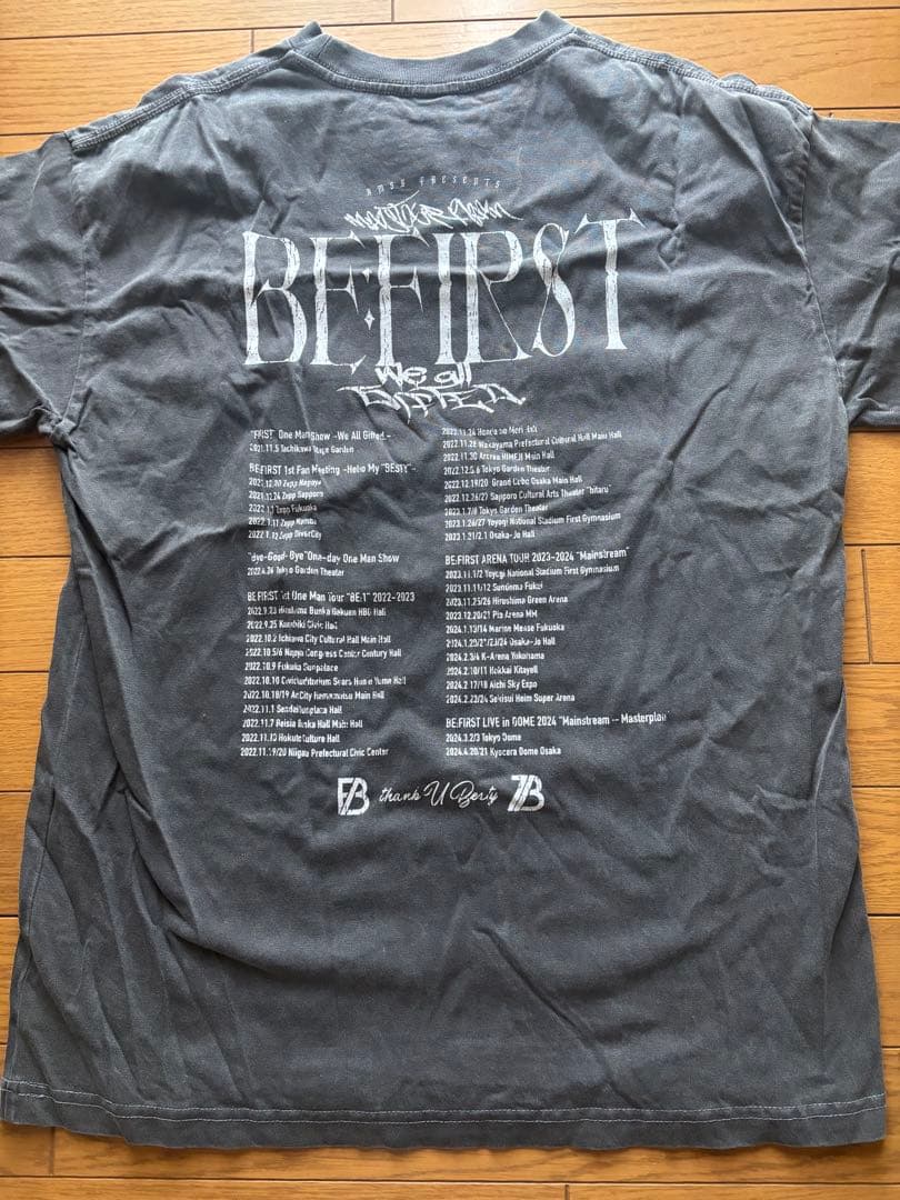 BE:FIRST メンプロTシャツ Sサイズ　FC限定品