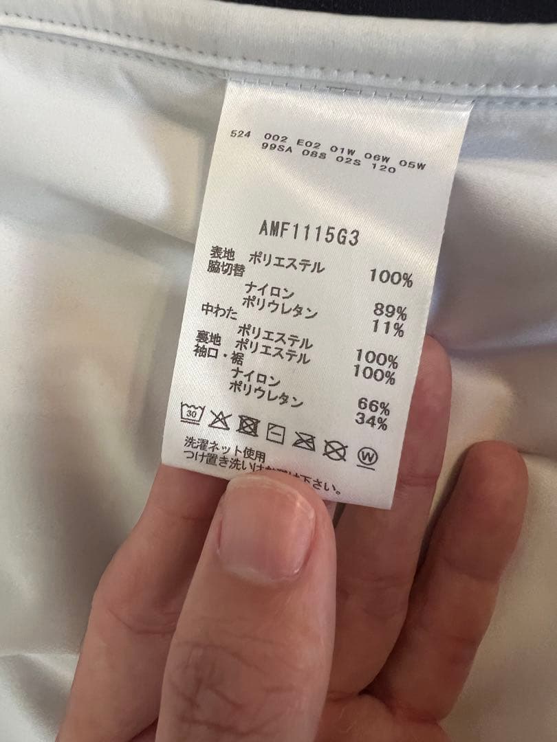 and per se アンパスィ ゴルフ 中綿 セットアップ 上下セット 防寒