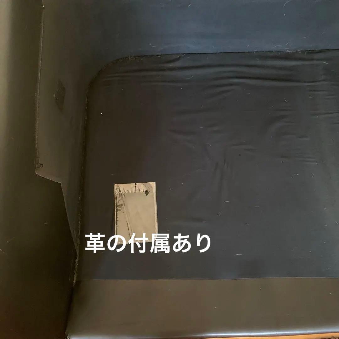 難あり　送料+300円　大型本革ソファー　３人掛　定価100万円　たのメル便込