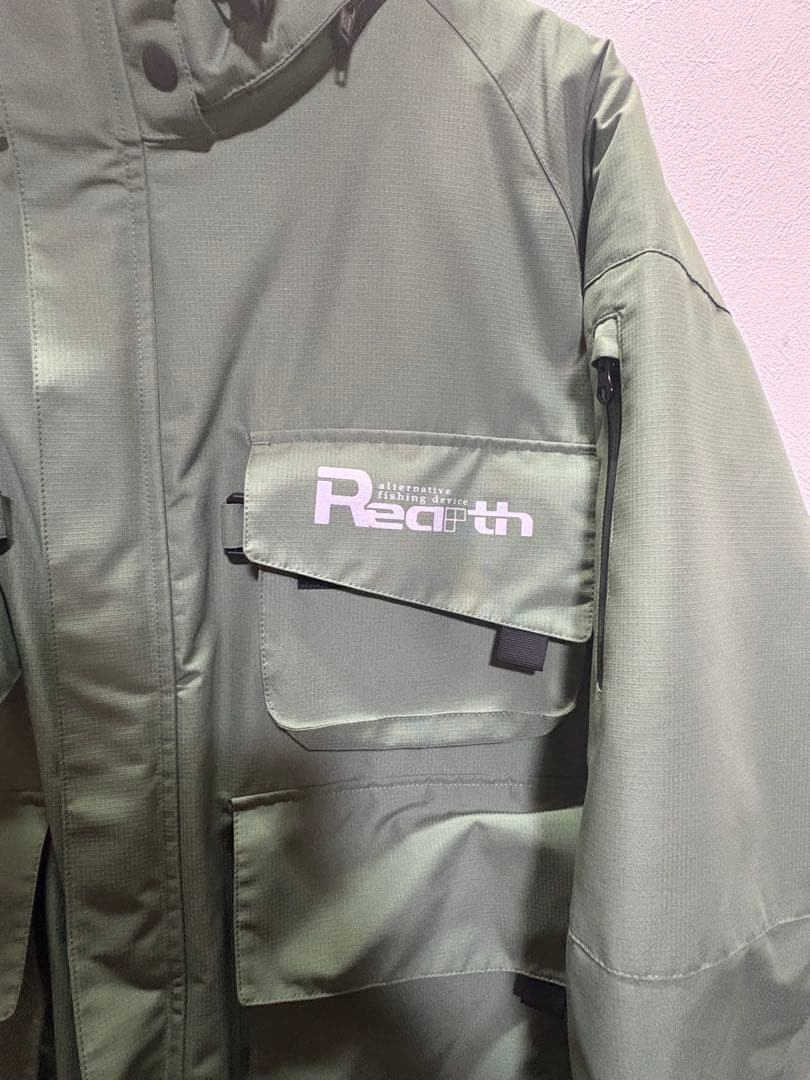 【マッチさん専用】リアスRearth ウェーディングジャケット　L グリーン