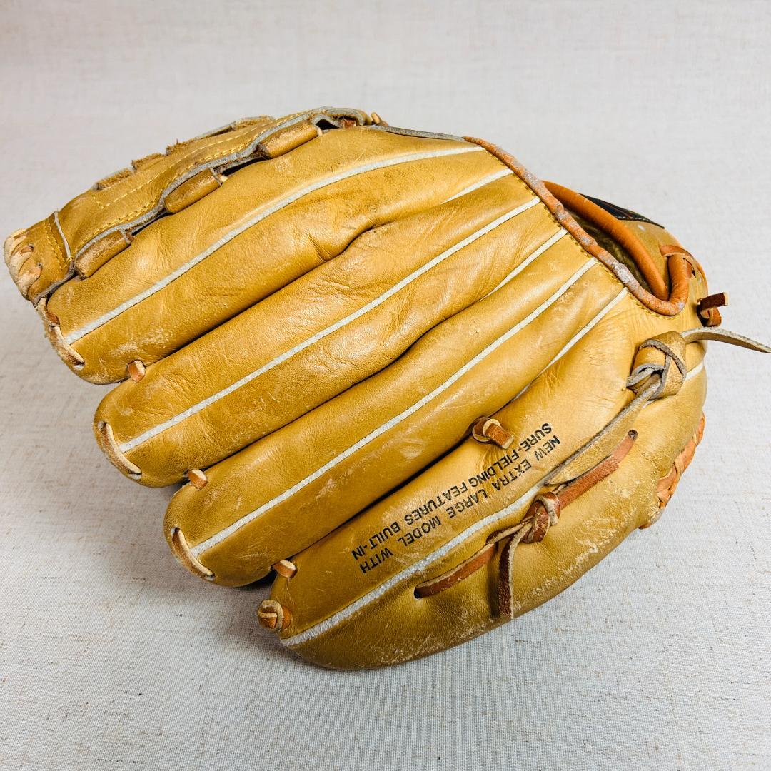 【希少当時物】70年代 ワールドウィン 青カップ 軟式グローブ 2種セット