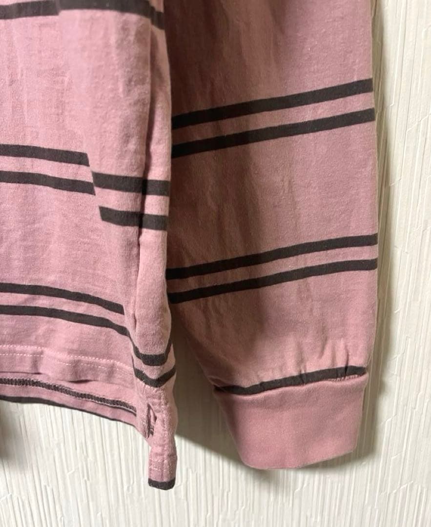 CottonOn コットンオン Loose Fit ボーダー ラガーシャツ 美品