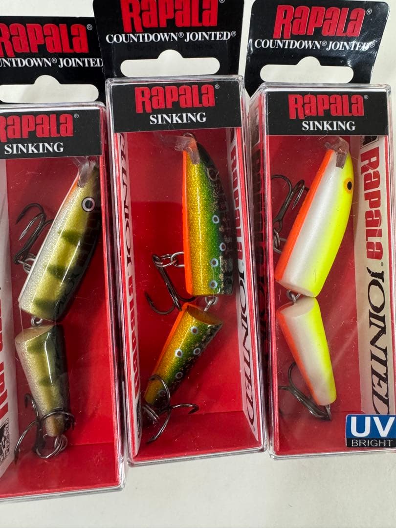新品未使用　Rapala Countdown Jointed ルアー 6個セット