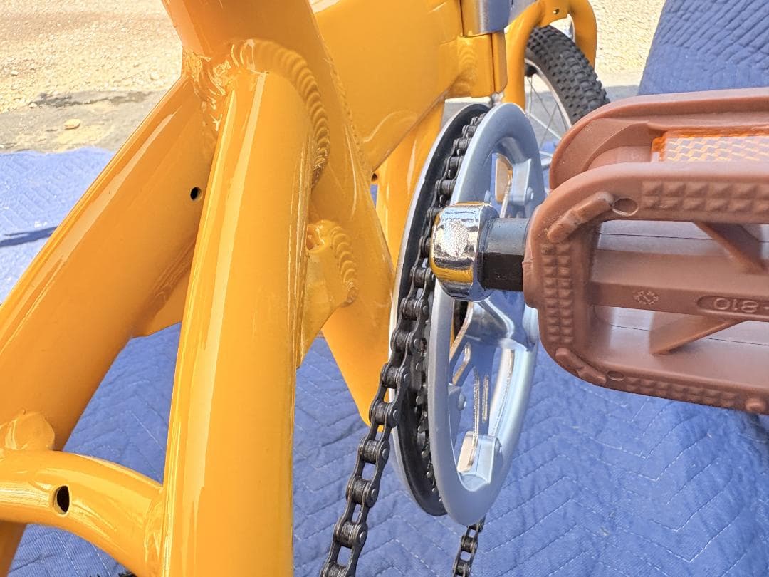 Leggero レジェロ 折りたたみ自転車 ミニベロ イエロー 小径車