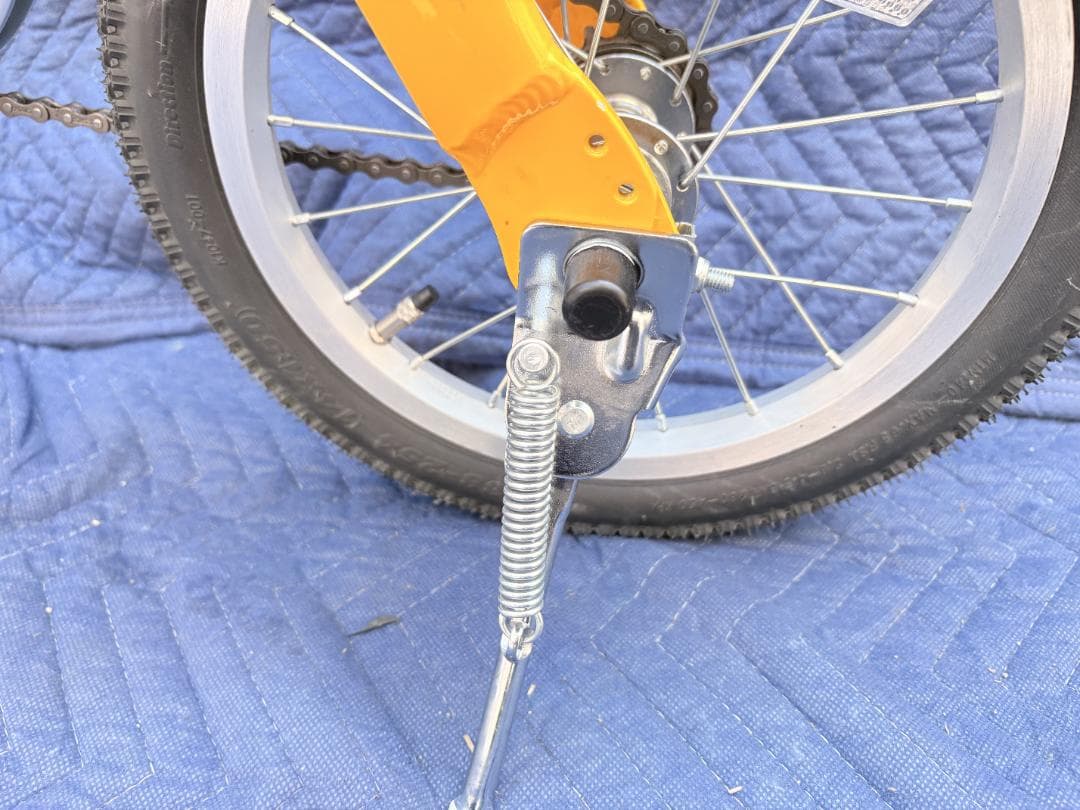 Leggero レジェロ 折りたたみ自転車 ミニベロ イエロー 小径車