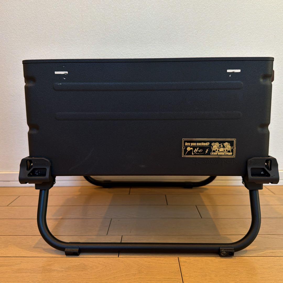 シェルフコンテナ　チッピング　スノーピーク　シェルコン 25