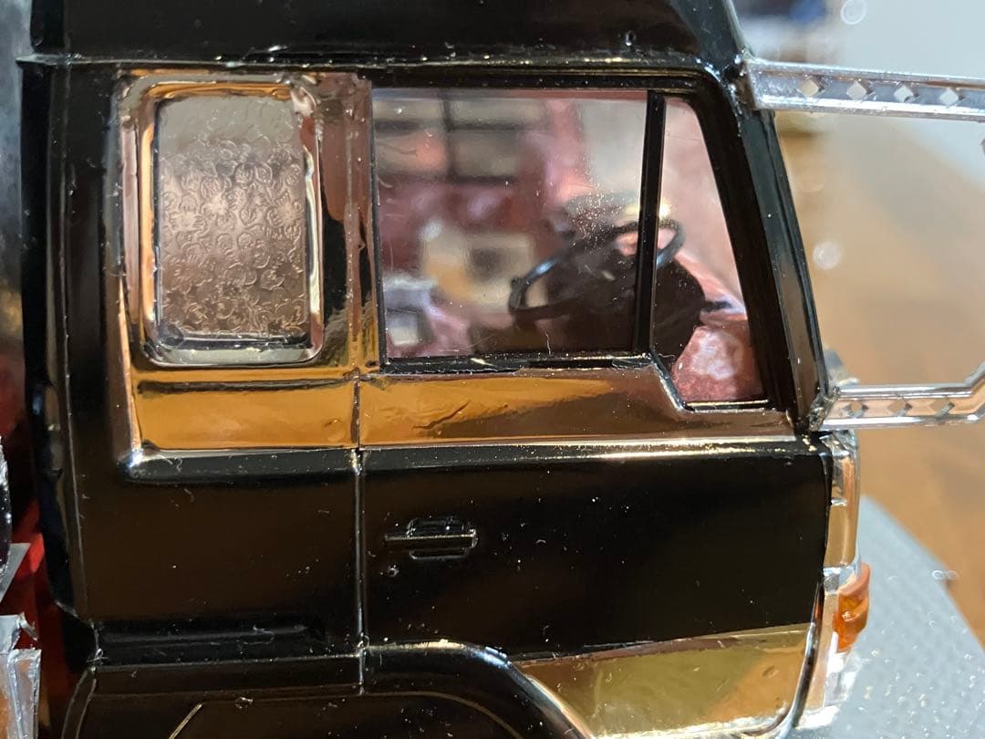 デコトラ、日野スパードルフィン、デカ箱ダンプ、完成品1／32、大型、