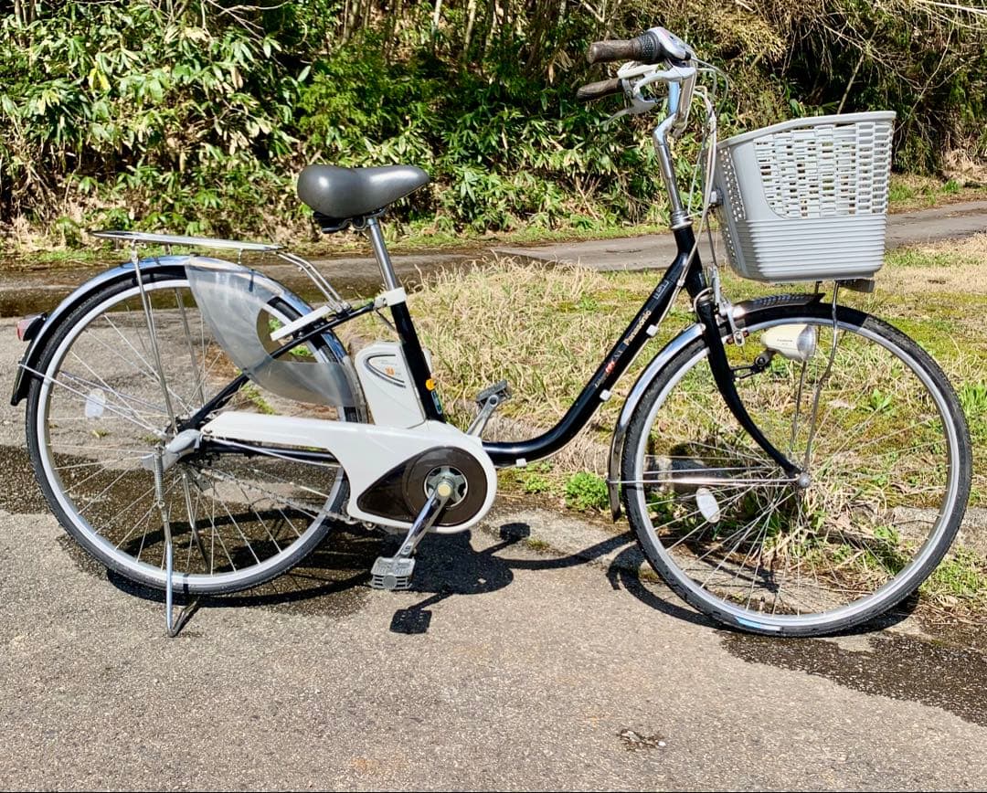 【Panasonic 】電動アシスト自転車 ブラック 26インチ