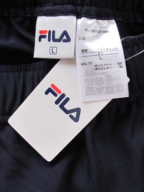 FILA 冷感ストレッチクロスパンツ 薄手 接触冷感 吸水速乾 ダンス スリム