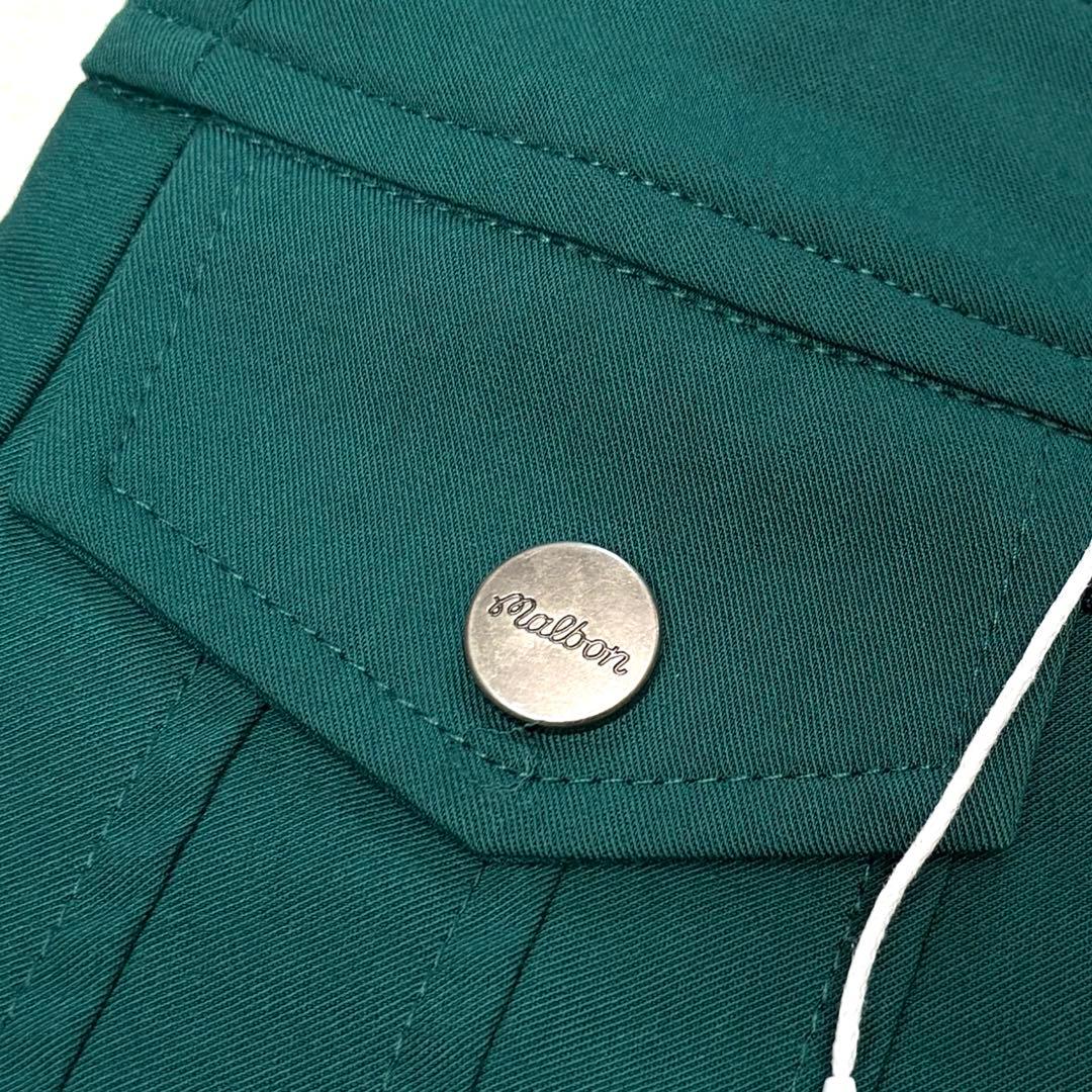 未使用品　Malbon Golf プリーツスカート　グリーン　Lサイズ