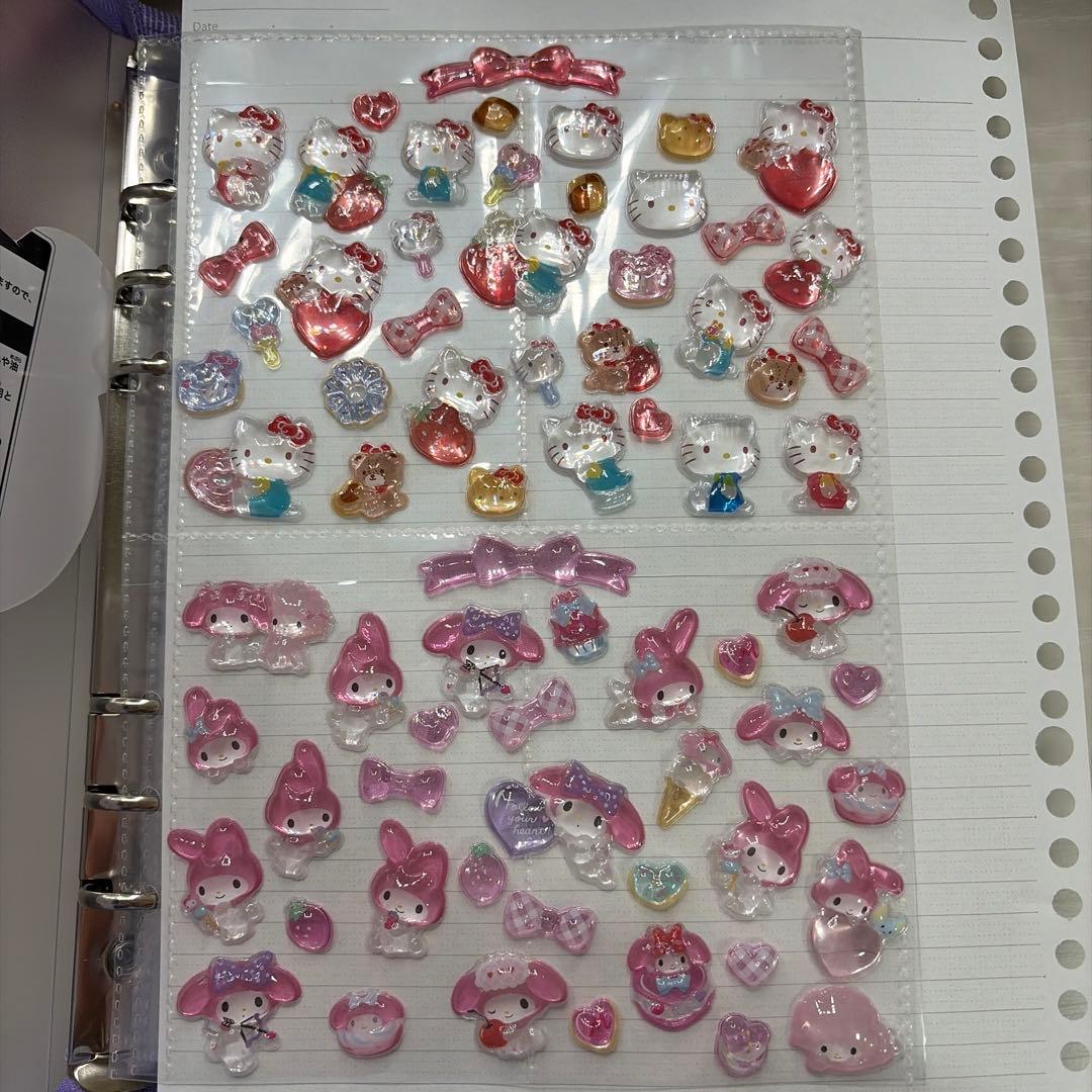 ボンボンドロップシール たまごっち サンリオ 国内正規品 その他多数（シール帳）