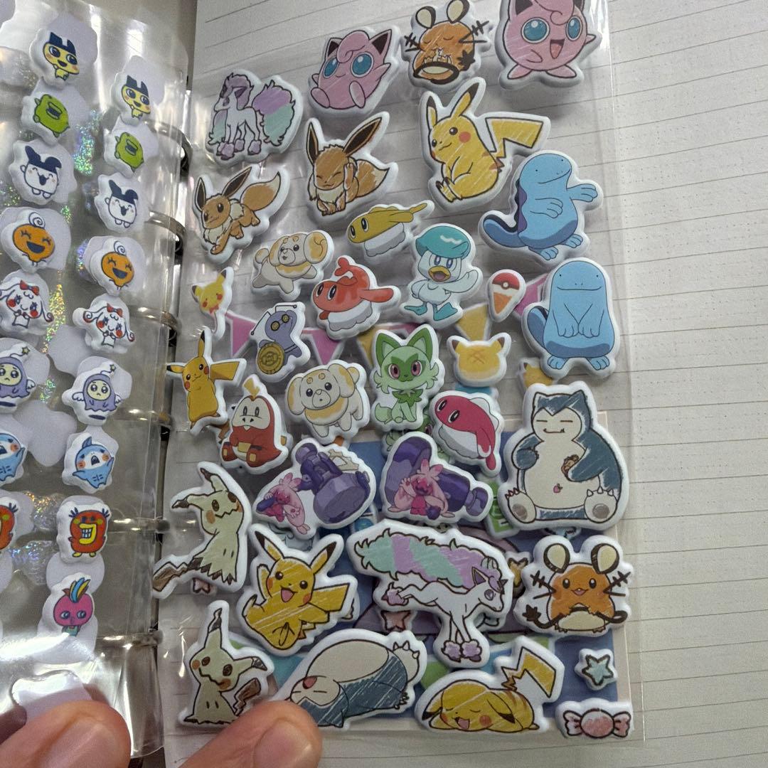 ボンボンドロップシール たまごっち サンリオ 国内正規品 その他多数（シール帳）