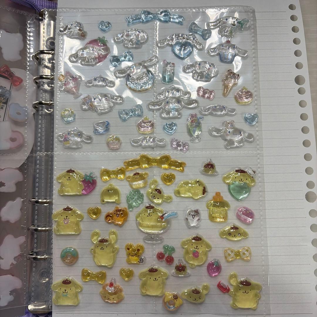 ボンボンドロップシール たまごっち サンリオ 国内正規品 その他多数（シール帳）