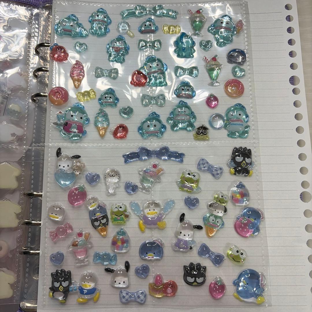 ボンボンドロップシール たまごっち サンリオ 国内正規品 その他多数（シール帳）