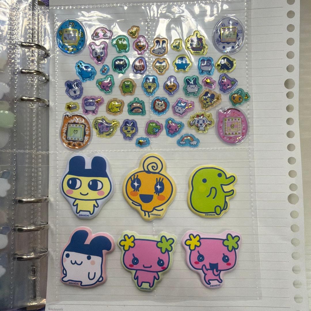 ボンボンドロップシール たまごっち サンリオ 国内正規品 その他多数（シール帳）