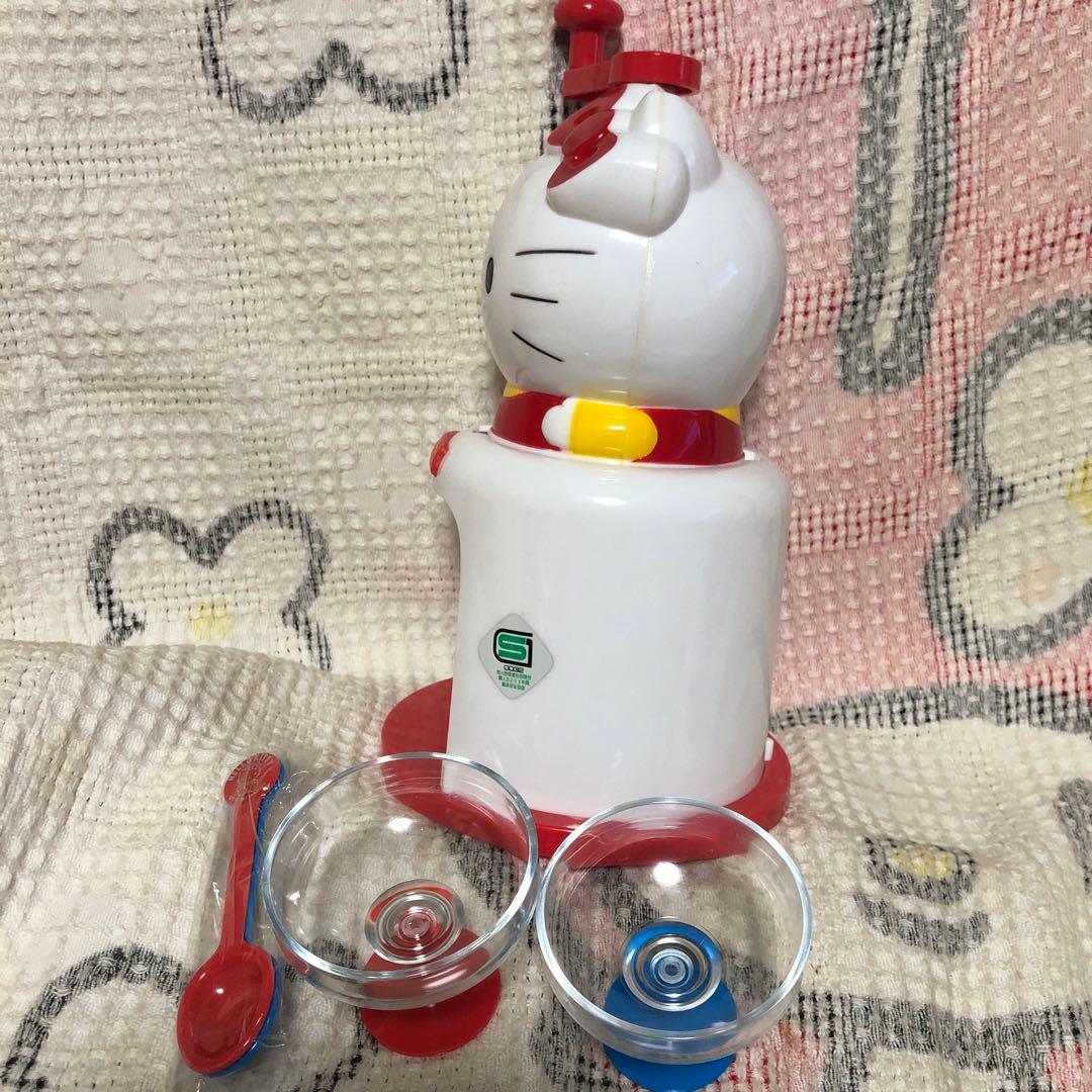 サンリオ　平成レトロ　1991 ハローキティ　こおりかき　中古品