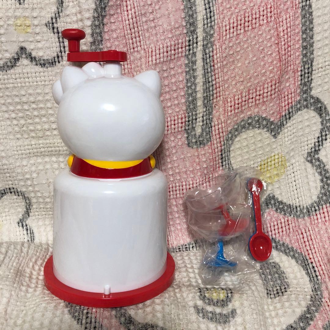 サンリオ　平成レトロ　1991 ハローキティ　こおりかき　中古品