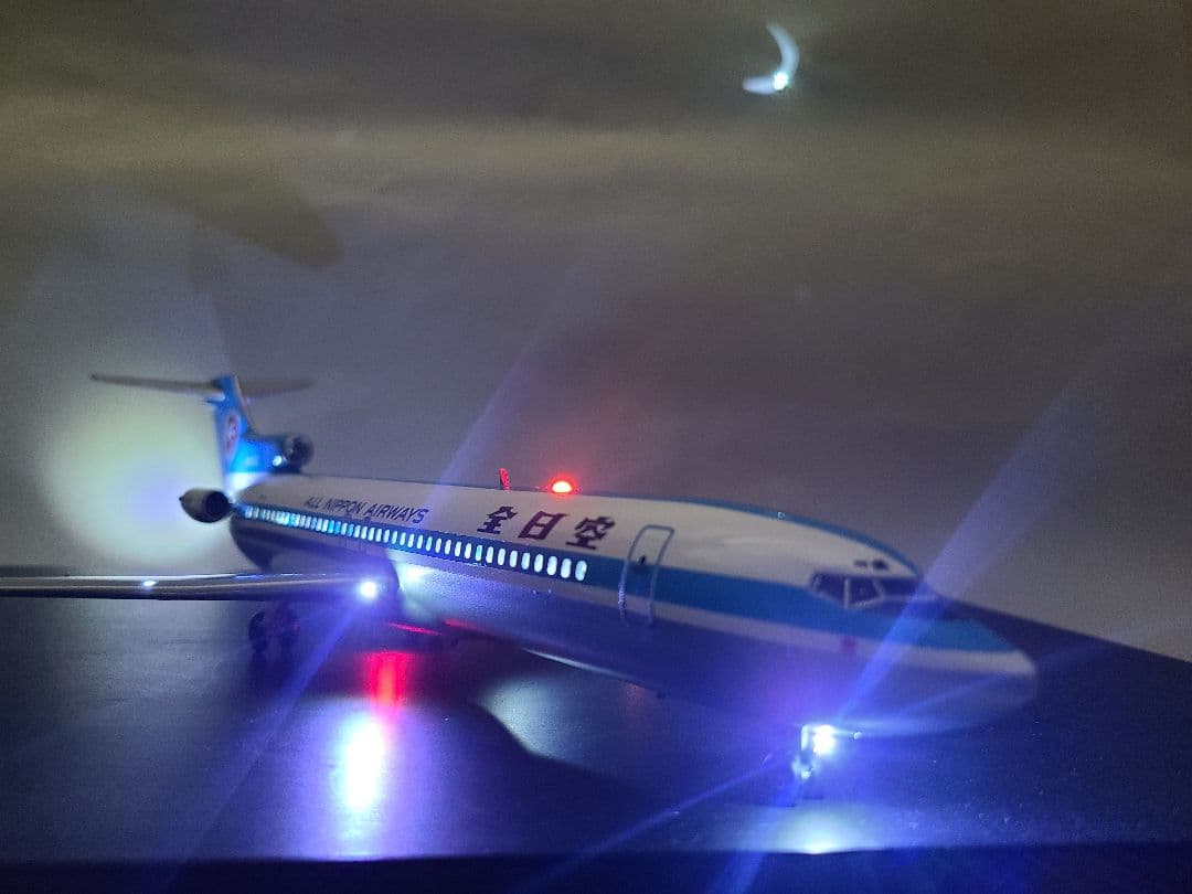 ANA BOEING 727-200 モヒカン LED仕様完成品