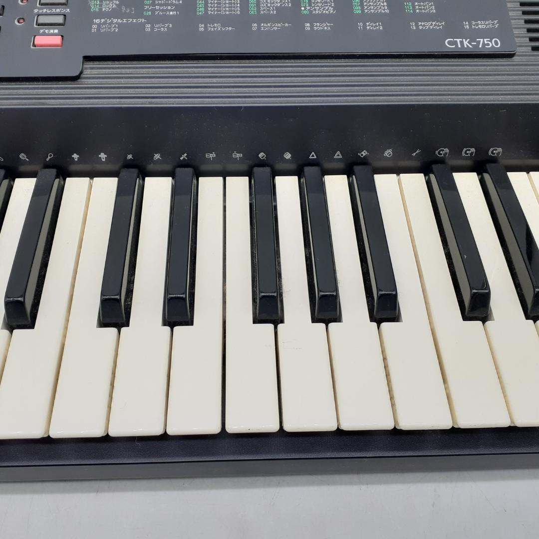 3165番 CASIO カシオ 電子ピアノ 電子キーボード CTK-750