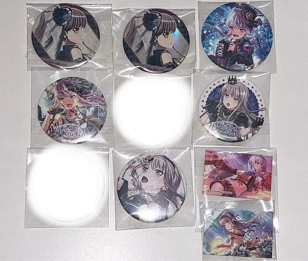 バンドリ Roselia 湊友希那　缶バッジ　12点