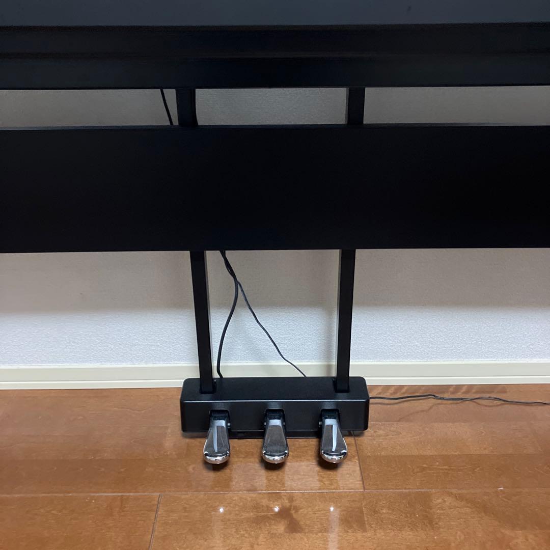 【セット②】YAMAHA P-225 24年製 純正スタンド、３本ペダル、椅子付