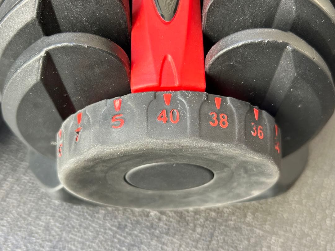 可変式ダンベル 40kg 2個セット