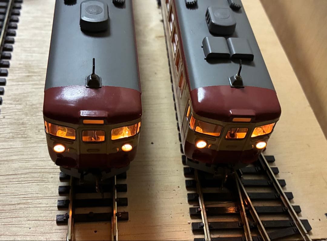 HOゲージ　475系急行形電車　5両セット