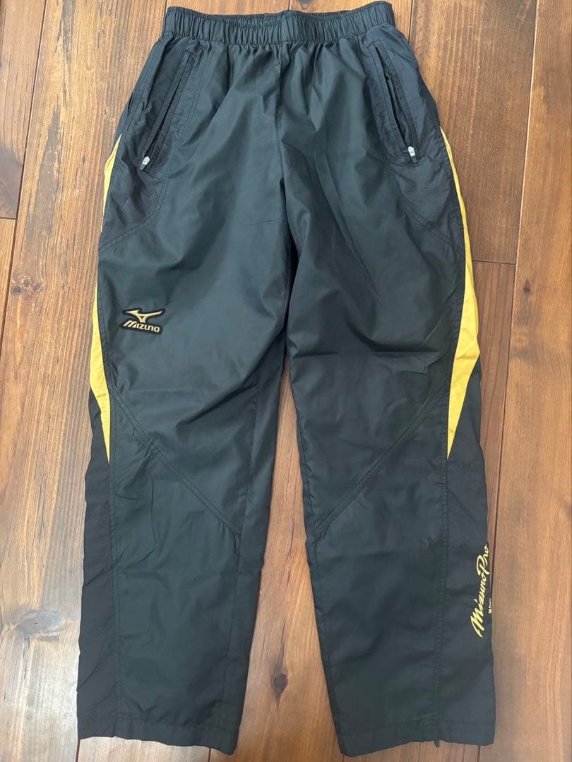 Mizuno Pro ウォームアップウェア M 黒/金
