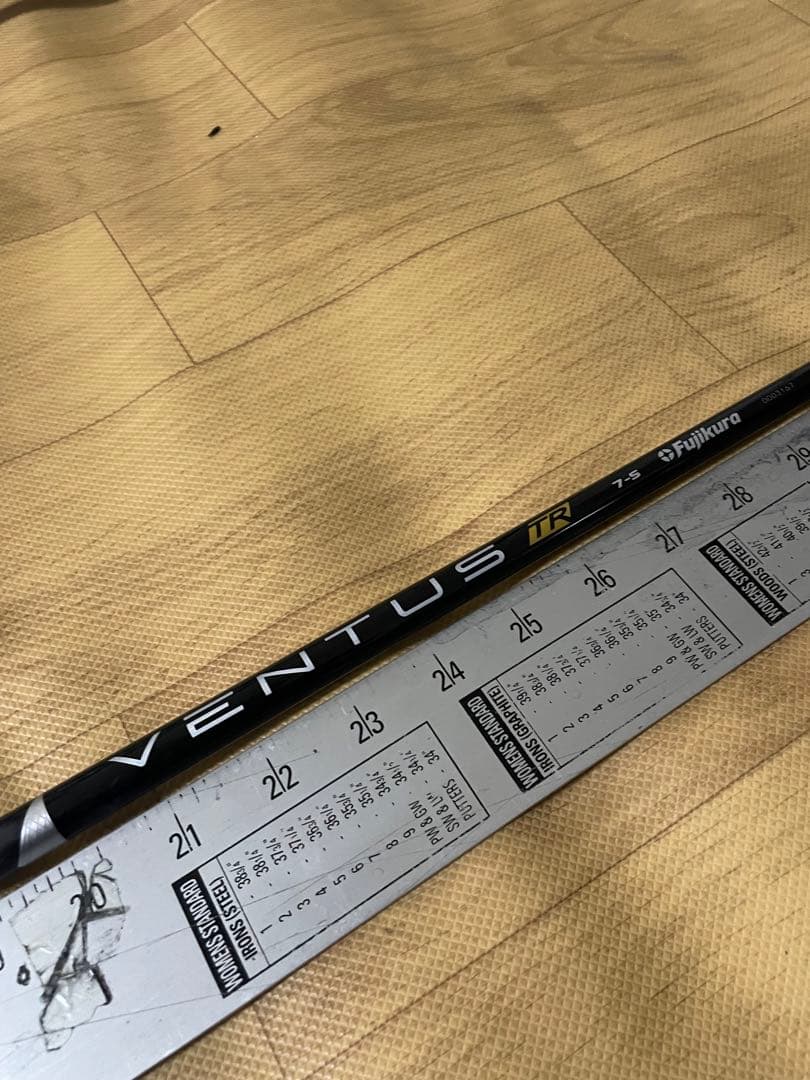 213 フジクラ　ベンタスブラックTR 7S ピンスリーブ付　ドライバー用