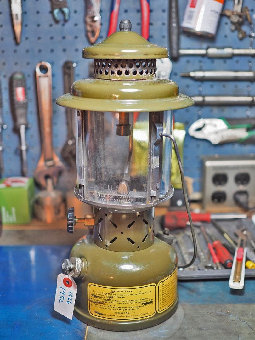 ケース箱付き1952年 コールマン 米軍納入USミリタリーランタンu26