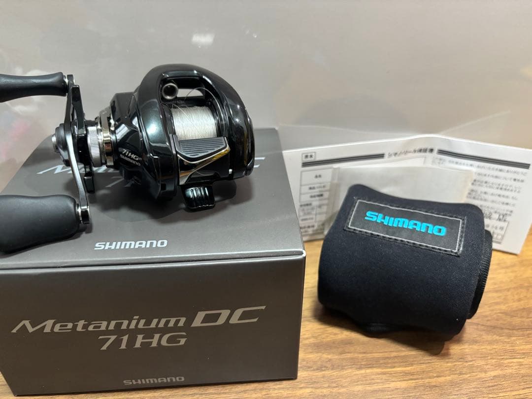 【美品】24メタニウムDC 71HG(LEFT)·リールカバー付き