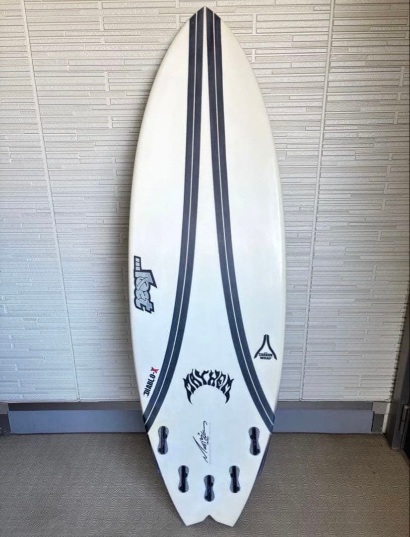 lost ロストサーフボード　ディアブロX カーボンラップ5'10\" 33CL