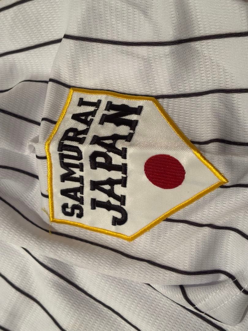 大谷翔平　ユニフォーム　刺繍　日本代表　侍ジャパン　16 WBC Lサイズ　白
