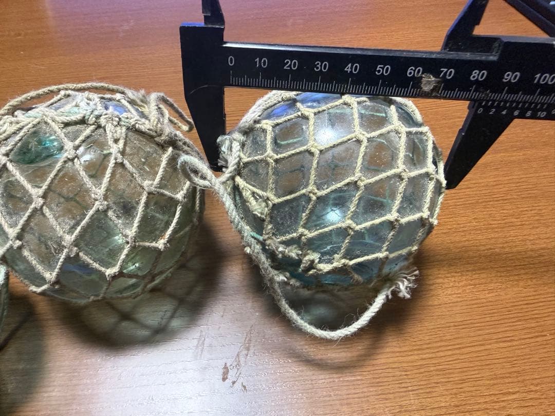 ガラス玉　漁具中古品フロート　浮き玉５０個