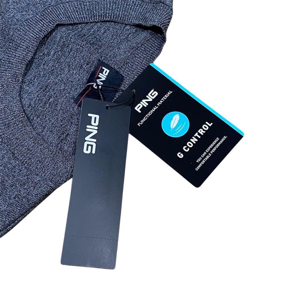 【未使用品】定価1.3万円PING クルーネックニットベスト