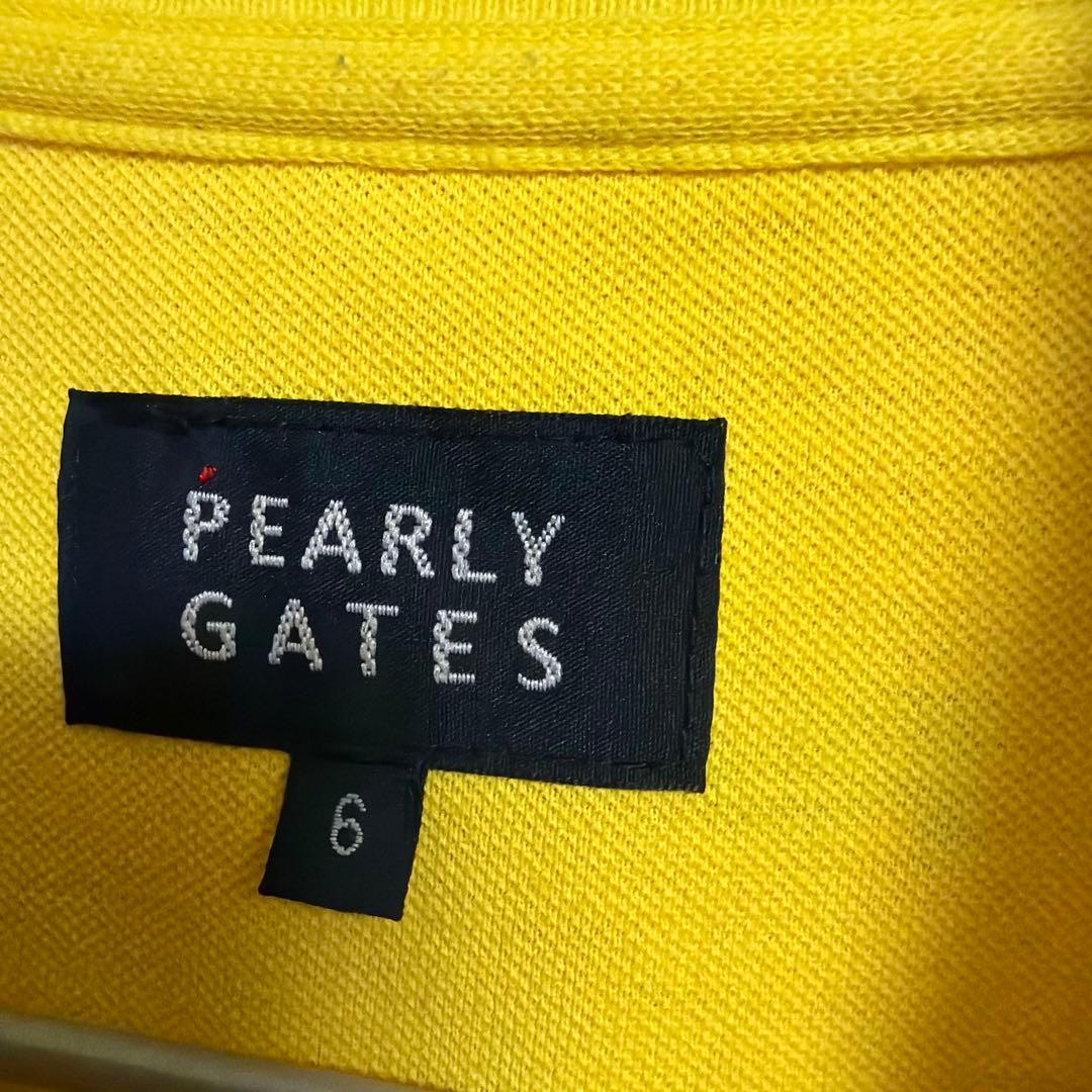 PEARLY GATES イエローポロシャツ 89