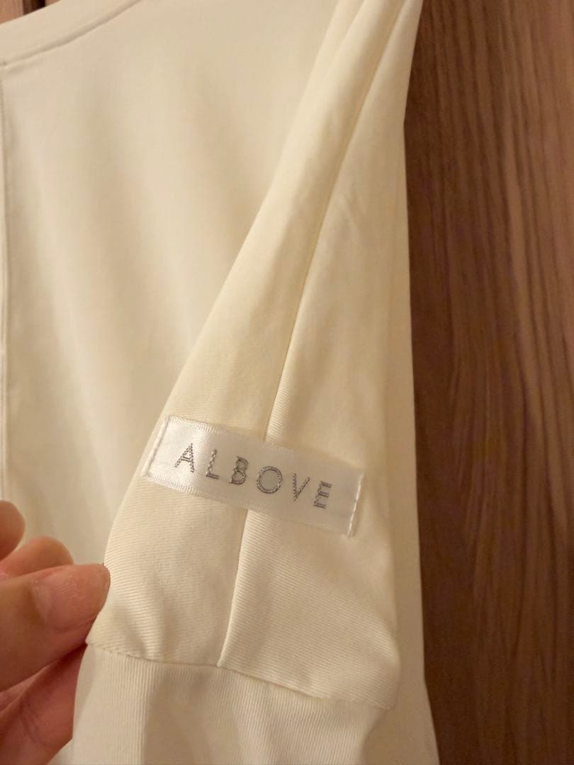 美品♡ アルヴォーブ ALBOVE ECO BLUE クロップド丈ヨガウェア