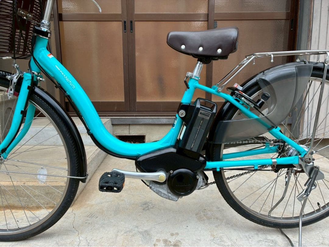 電動自転車　№ 8571 ヤマハ パスナチュラ 26インチ ミントブルー