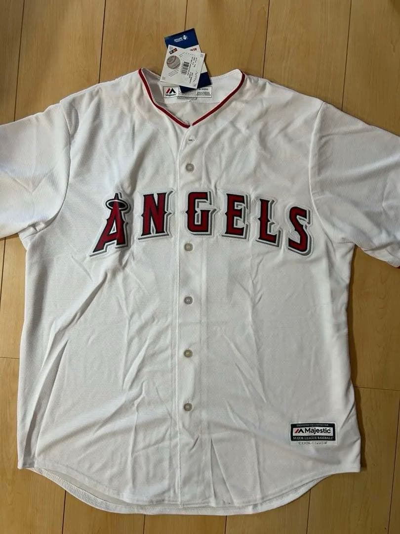 大谷翔平　MLBエンゼルス時代　ユニフォーム　majestic