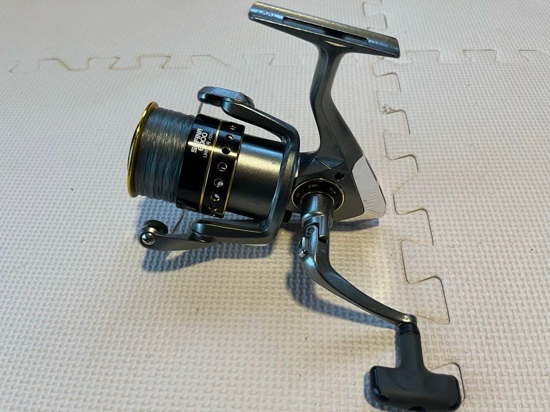オクマ 6000番 スピニングリール 美品 大型パワーリール ②