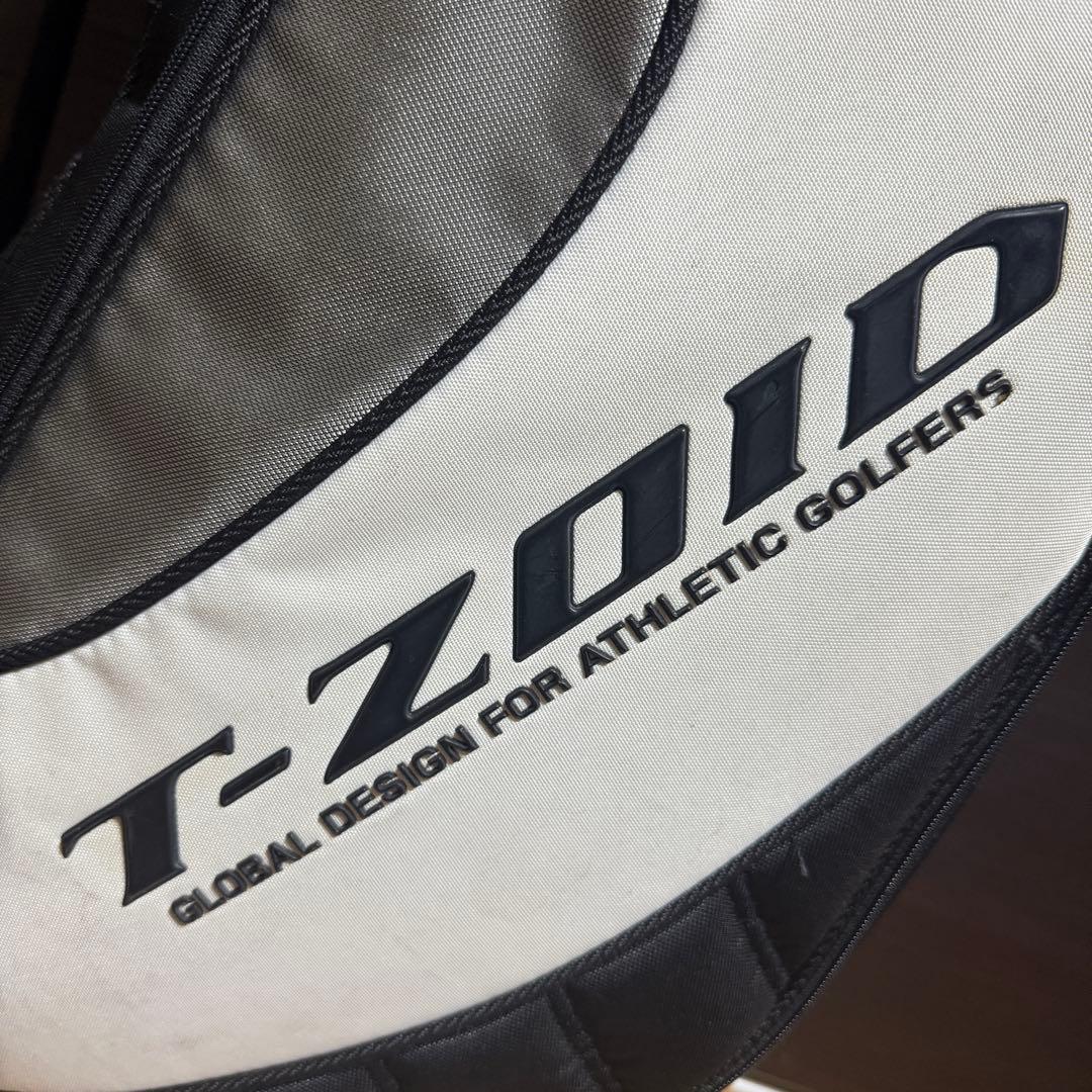 MIZUNO T-ZOID キャディバッグ ホワイト/ブラック