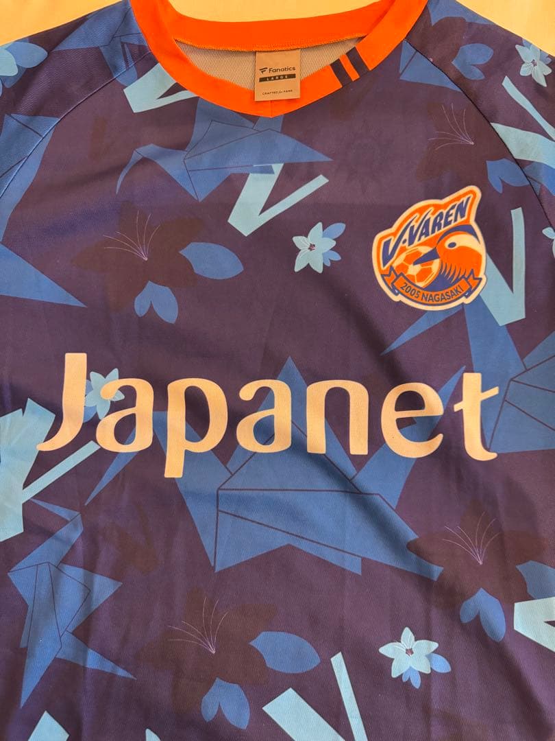 Vファーレン長崎　復刻ユニフォームLサイズ