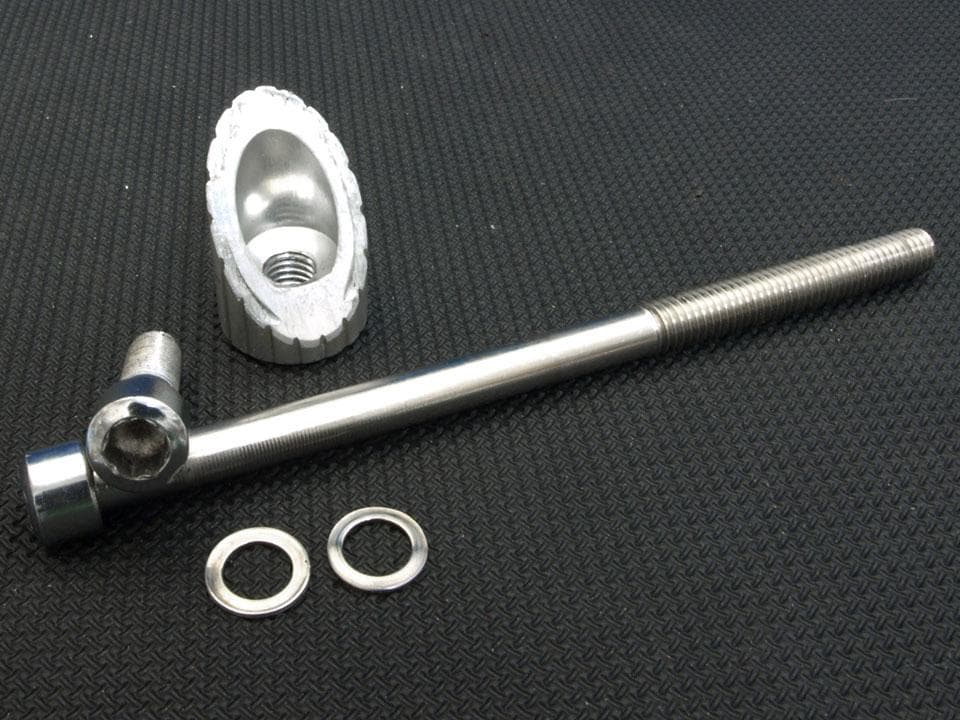 日東（NITTO）鉄ステム 110mm 58度 深曲がり 中古品